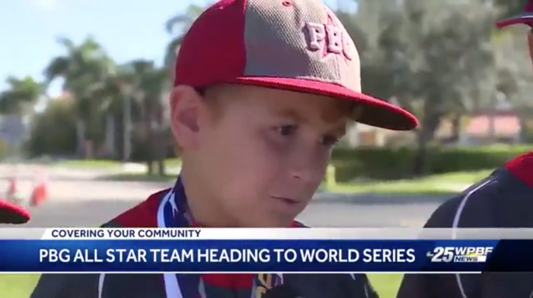 Nine-year-old baseball players from Palm Beach Gardens head to Cal Ripken World Series